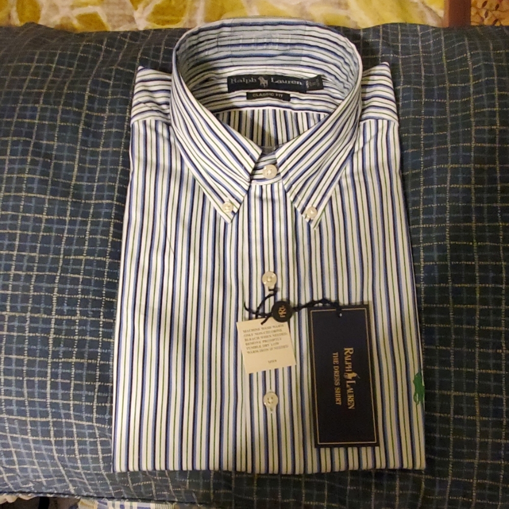 NWT! Ralph Lauren Men's Long Sleeve Shirts